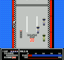 Rally Bike screenshot 4 for NES